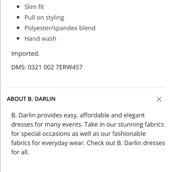 B.Darlin Sequin Long sleeve dress - Picture 2 of 3